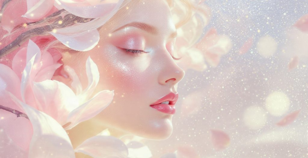 The Art of Dew on Skin: When Flush Becomes Light